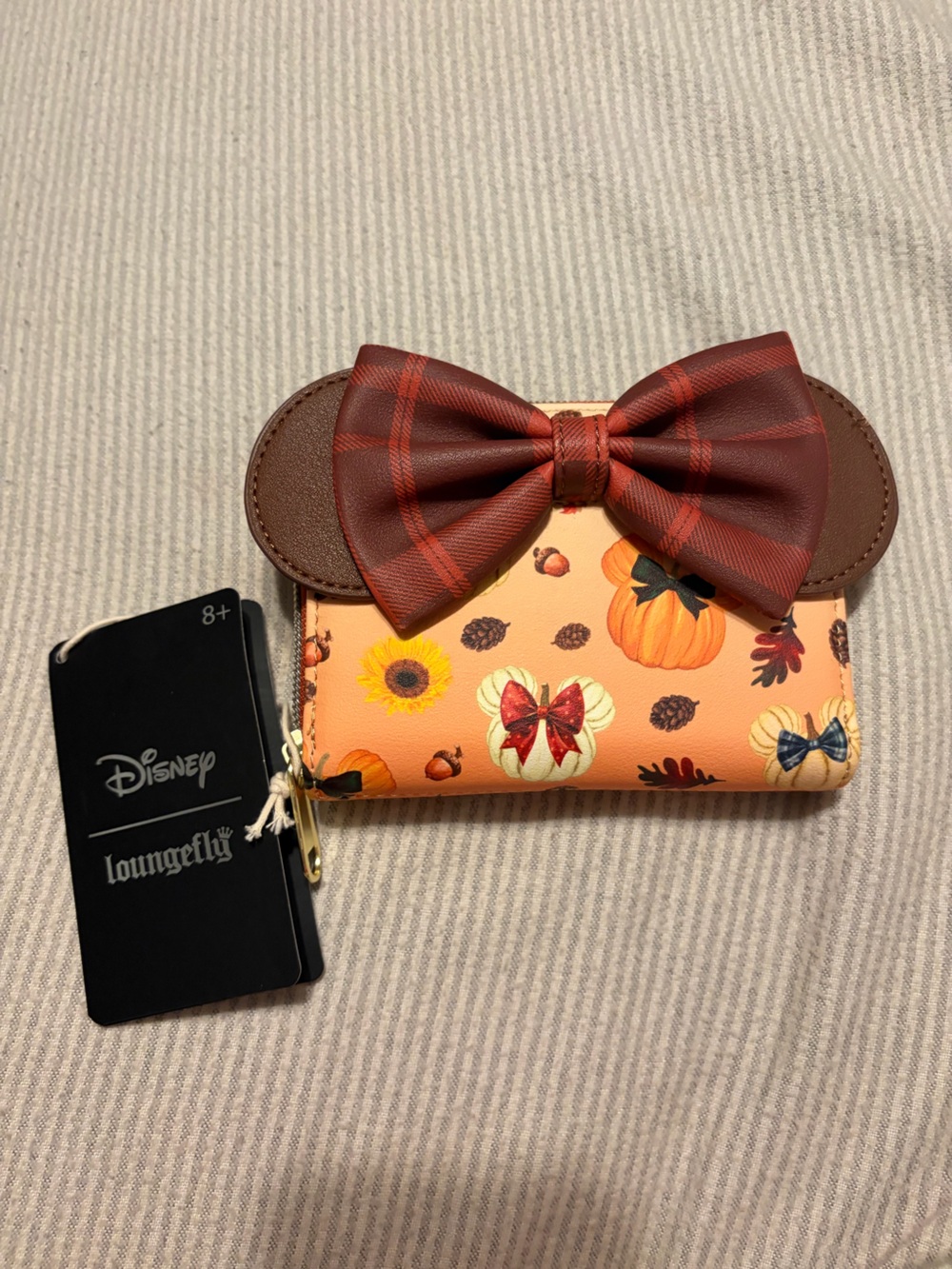 New Fall Pumpkin Minnie Loungefly Wallet